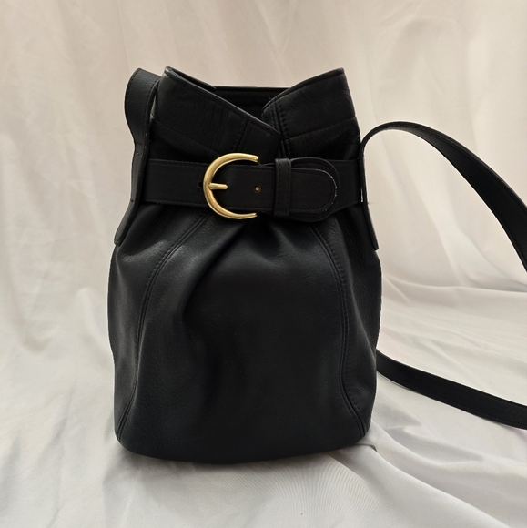 Coach Handbags - Vintage Coach Soho Belted Pouch (navy) #4156